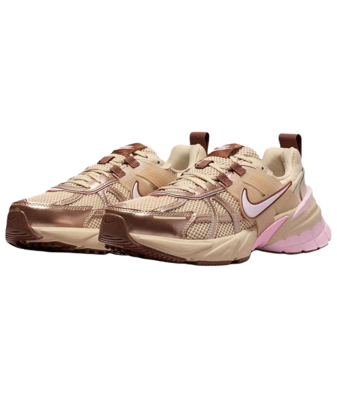 NIKE Розовые текстильные кроссовки, фото 3