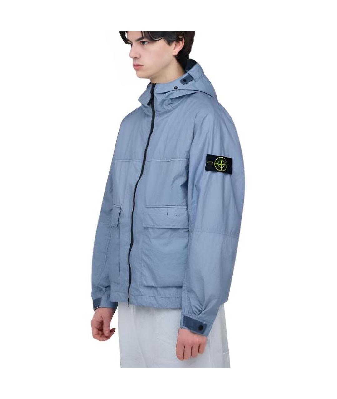 STONE ISLAND Синяя куртка, фото 2