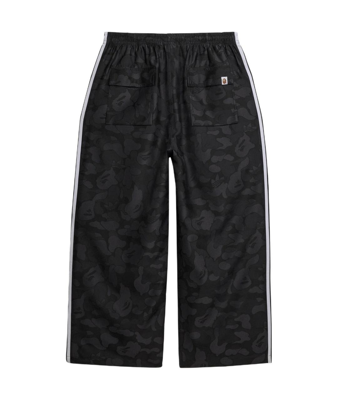 ADIDAS Черные прямые брюки, фото 2