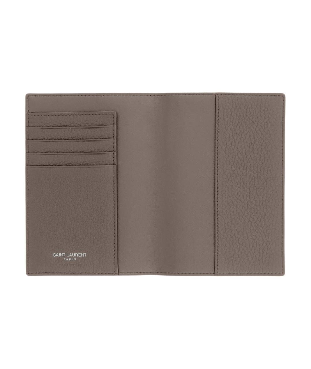 SAINT LAURENT Кожаная папка для документов, фото 4