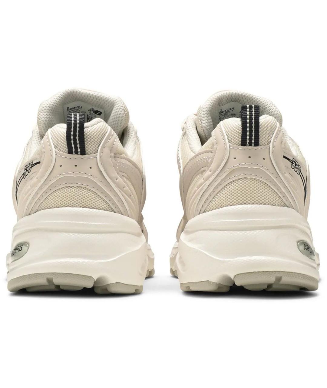 NEW BALANCE Бежевые текстильные кроссовки, фото 5