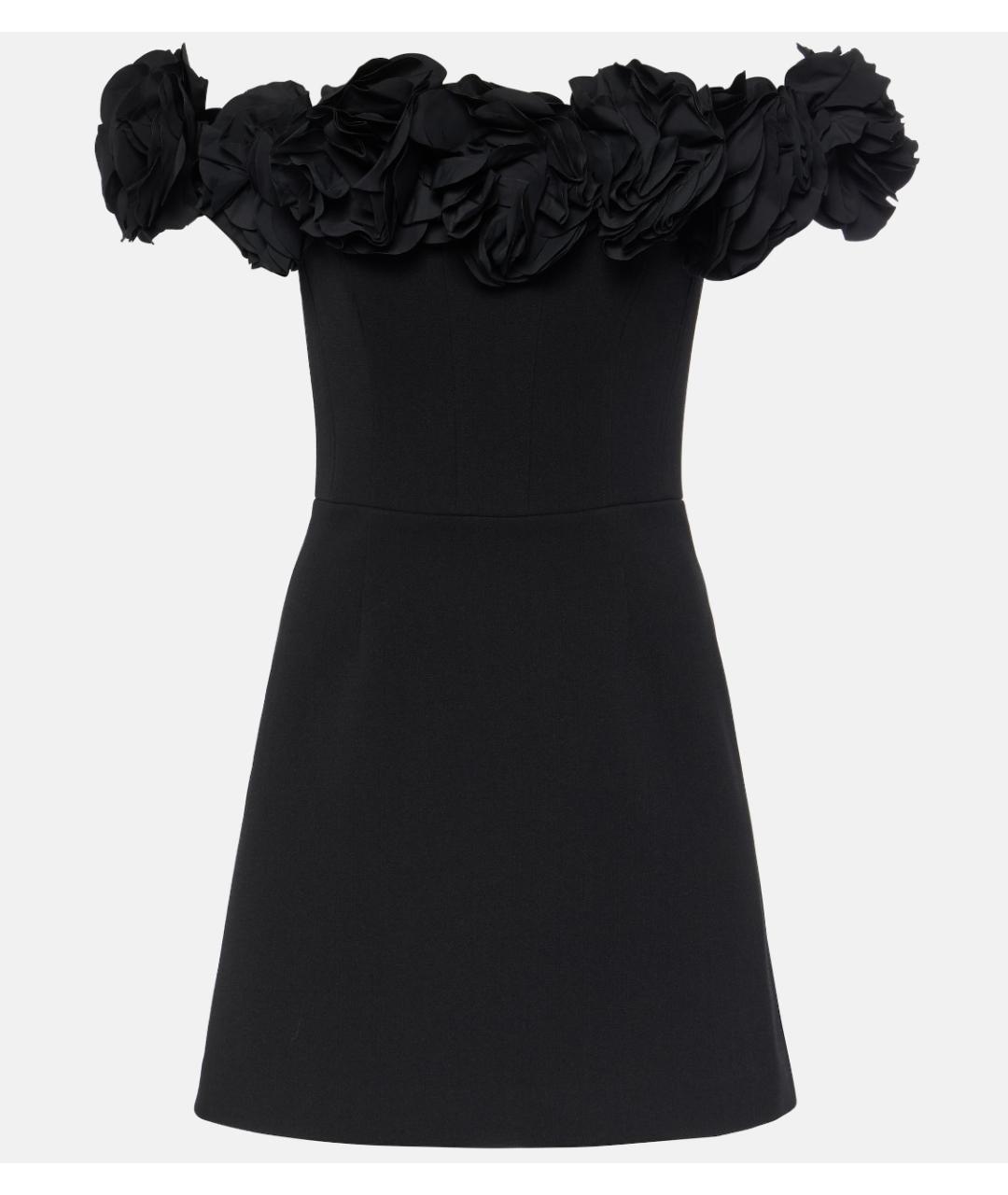REBECCA VALLANCE Черное полиэстеровое коктейльное платье, фото 5