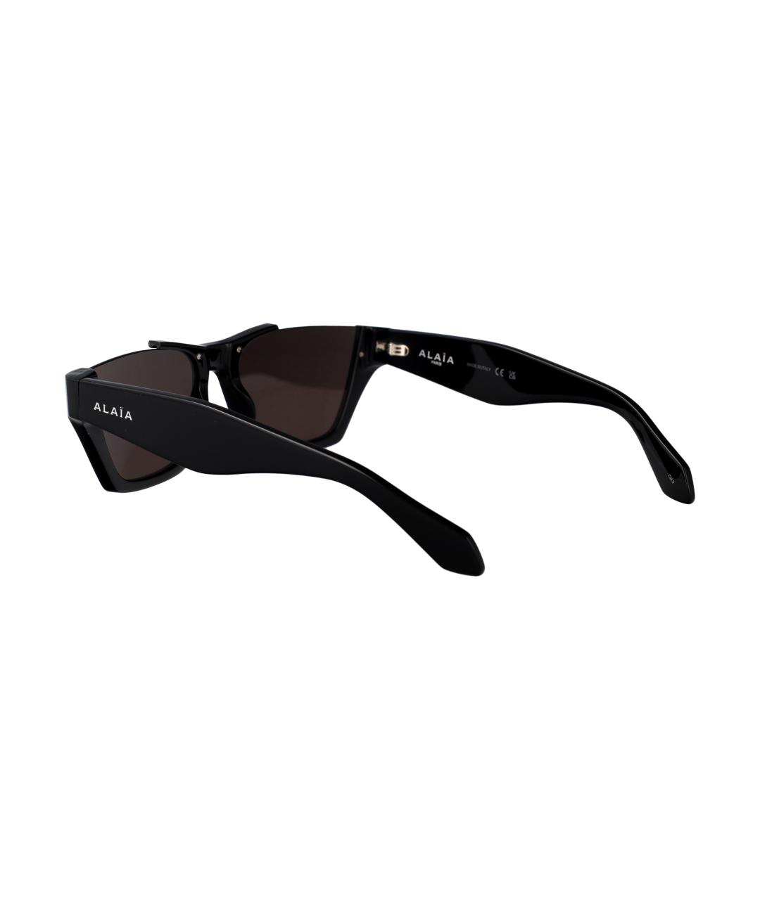 ALAIA Черные солнцезащитные очки, фото 4