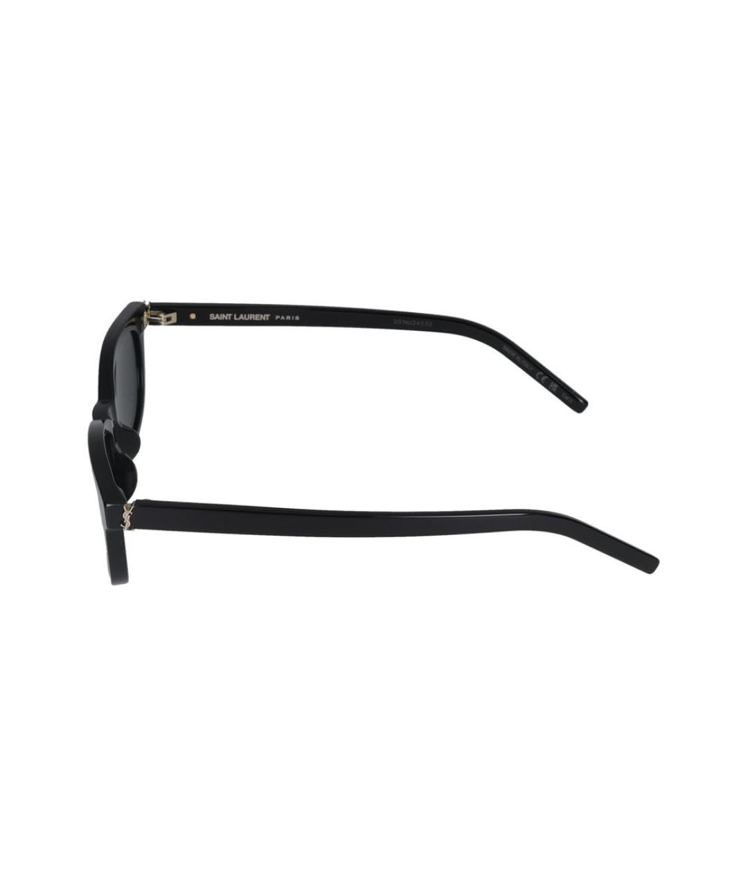 SAINT LAURENT Черные солнцезащитные очки, фото 3