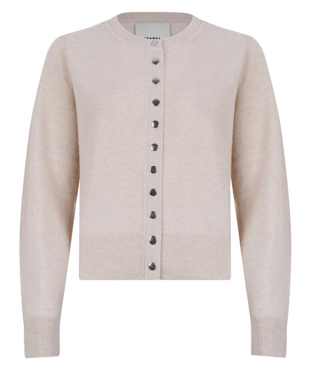 ISABEL MARANT Белый шерстяной кардиган, фото 1