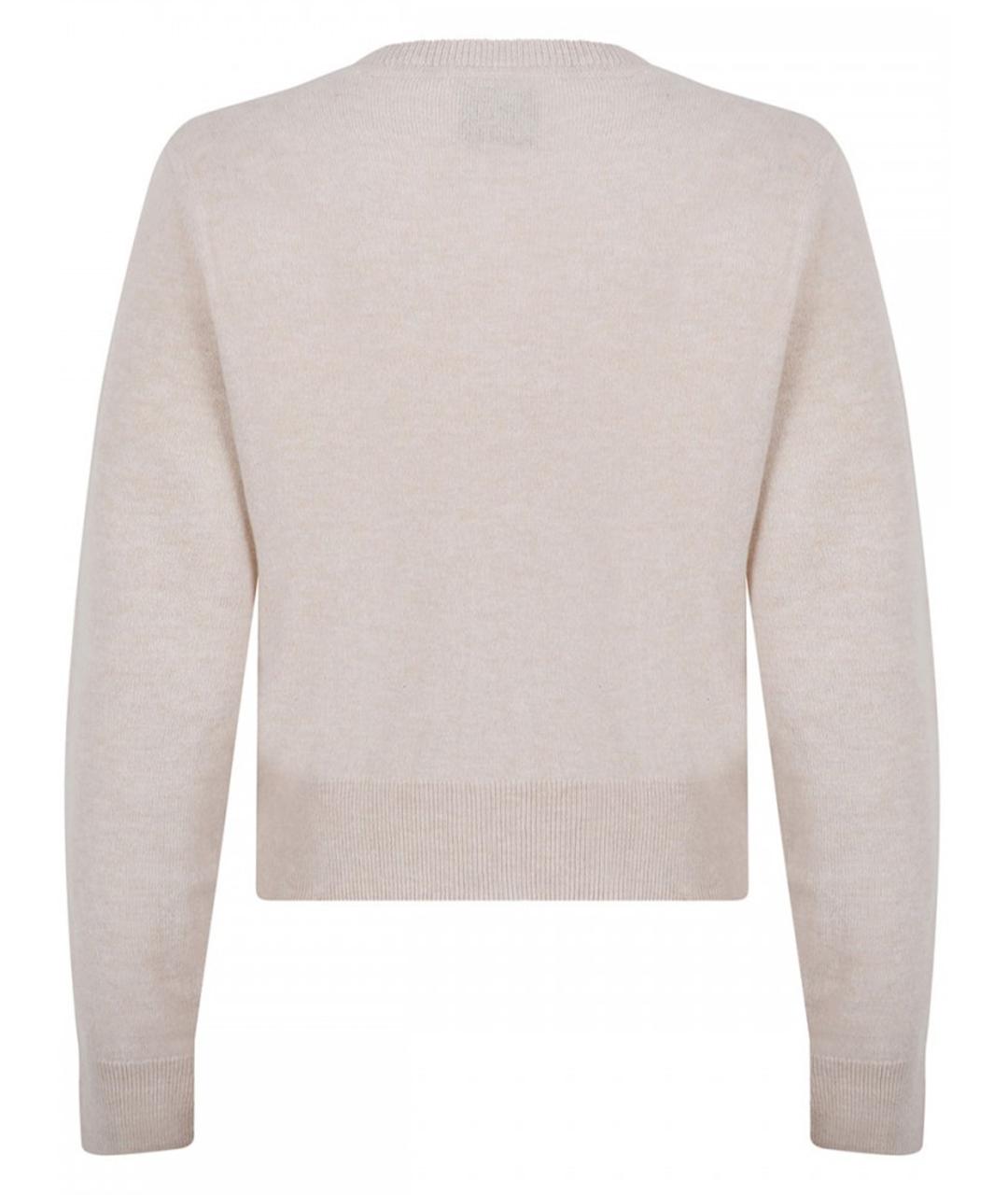 ISABEL MARANT Белый шерстяной кардиган, фото 2