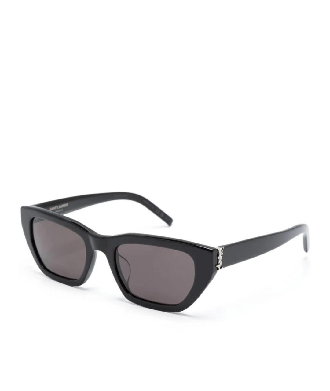 SAINT LAURENT Черные солнцезащитные очки, фото 2