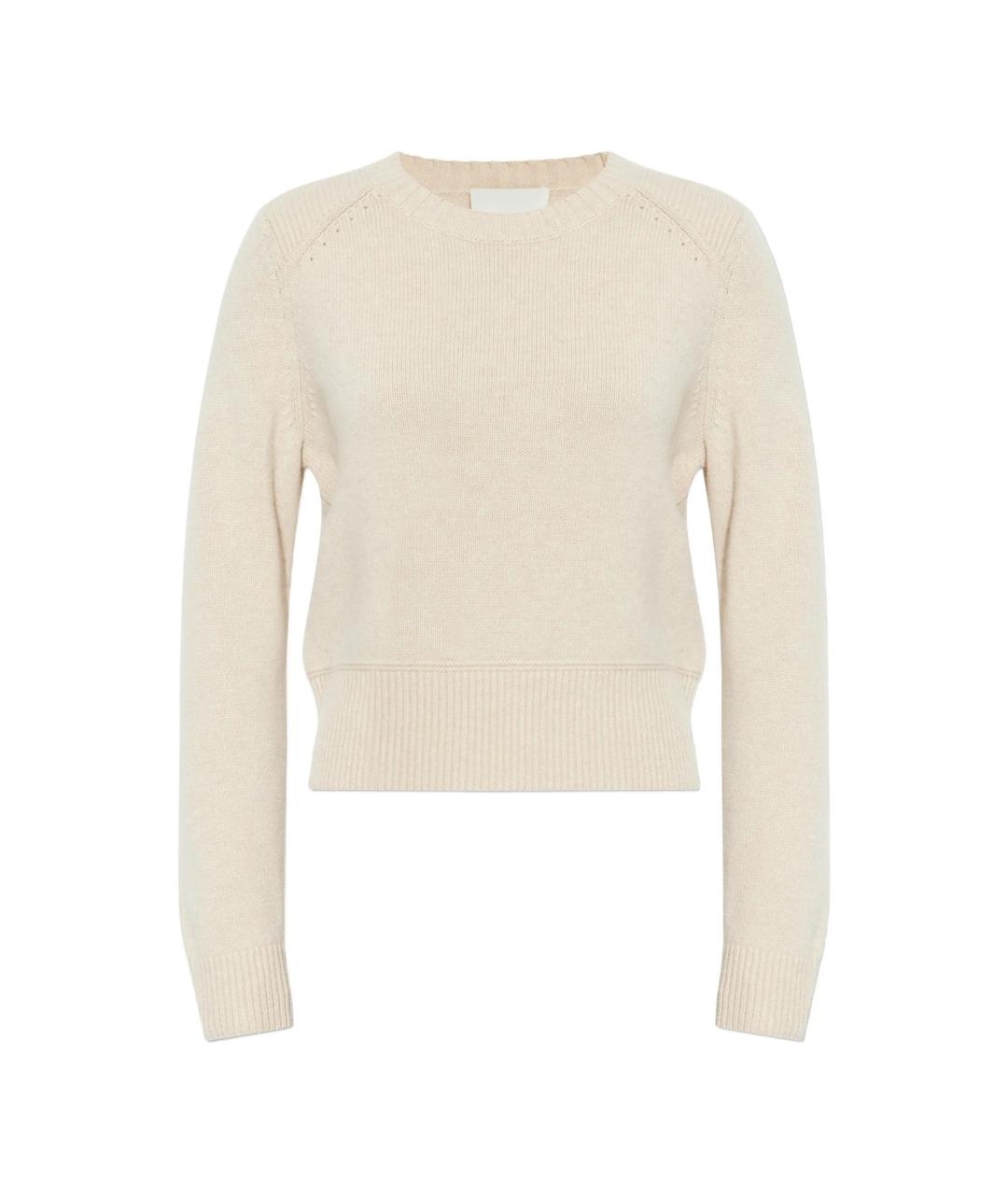 ISABEL MARANT Белый шерстяной джемпер / свитер, фото 1