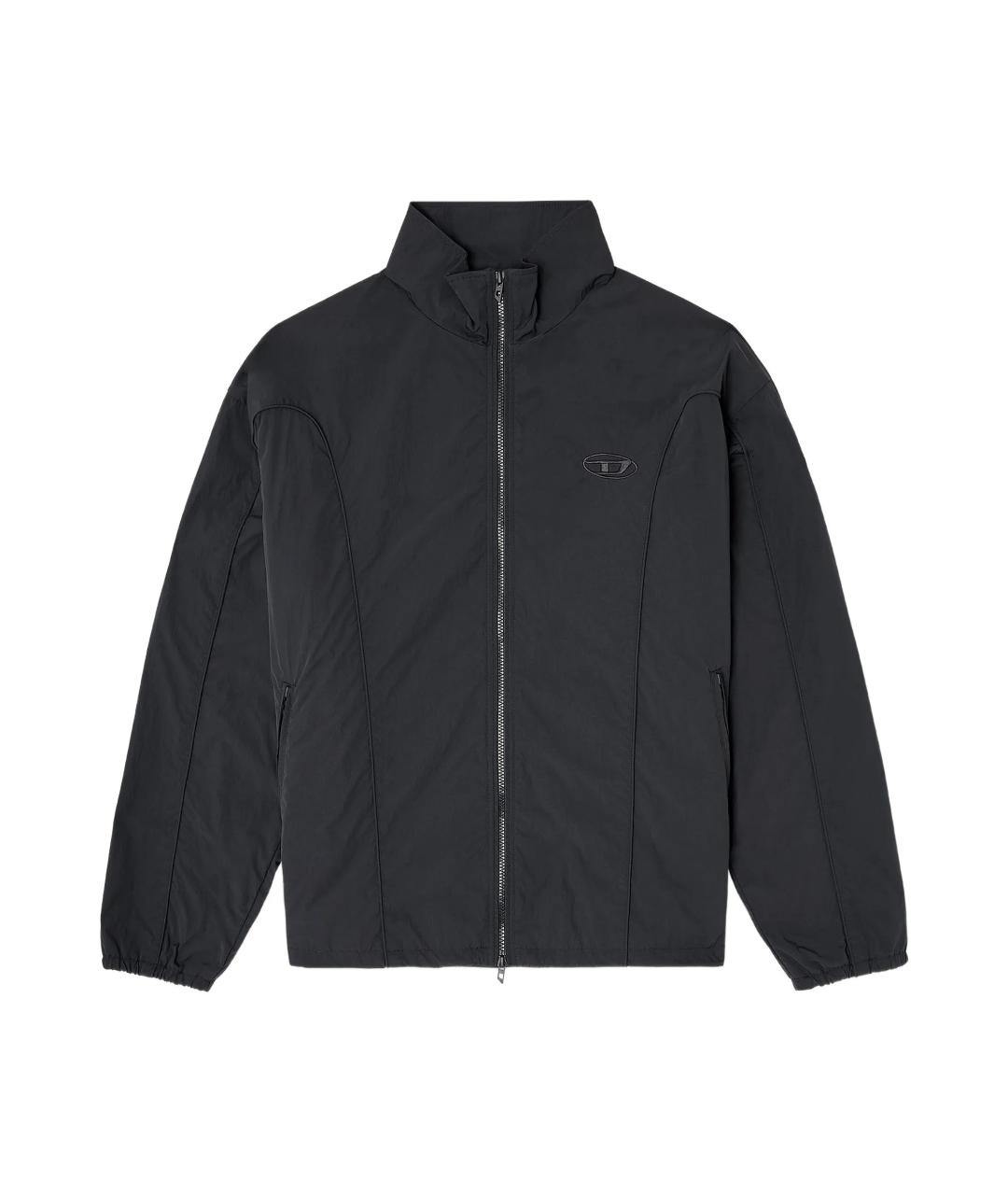 DIESEL Черная полиамидовая куртка, фото 1