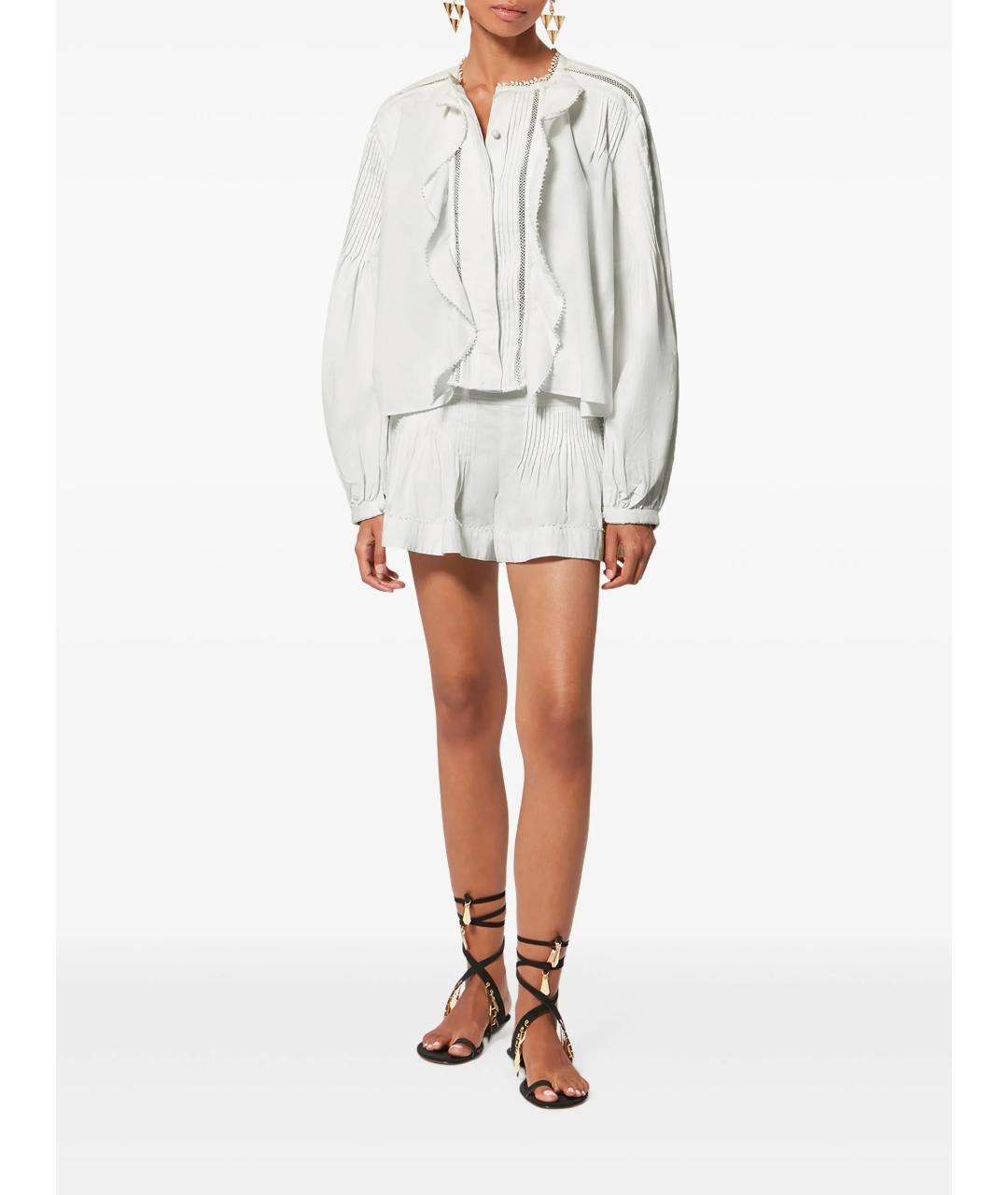 ISABEL MARANT Белая хлопковая рубашка, фото 2