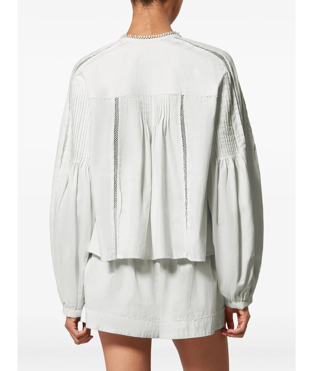 ISABEL MARANT Белая хлопковая рубашка, фото 4