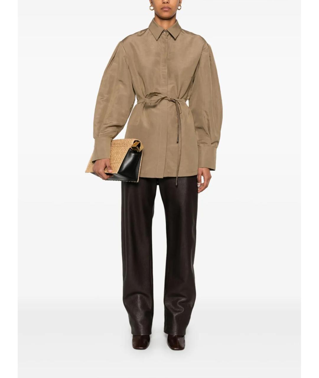 MAX MARA Коричневая рубашка, фото 2