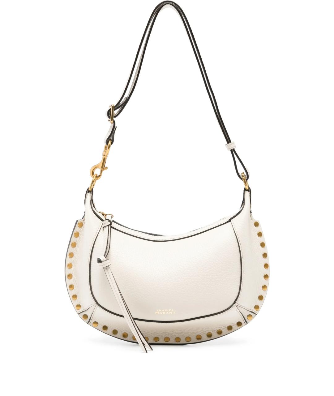 ISABEL MARANT Белая кожаная сумка через плечо, фото 1