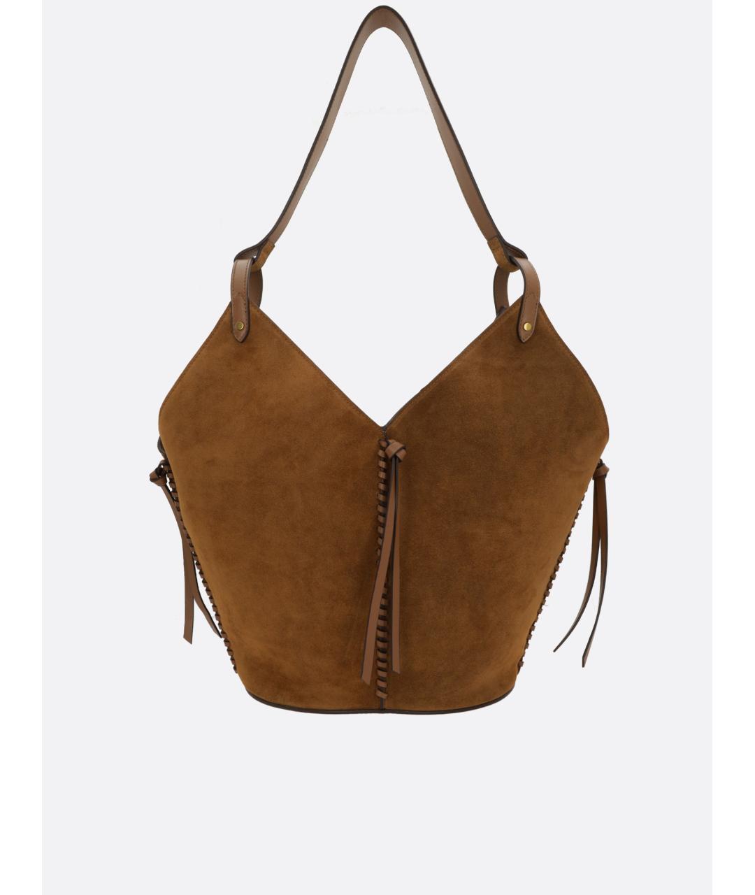 ISABEL MARANT Коричневая сумка через плечо, фото 4