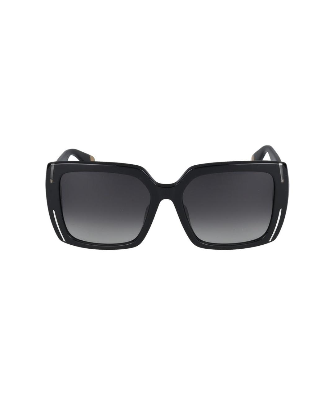 FURLA Черные пластиковые солнцезащитные очки, фото 2