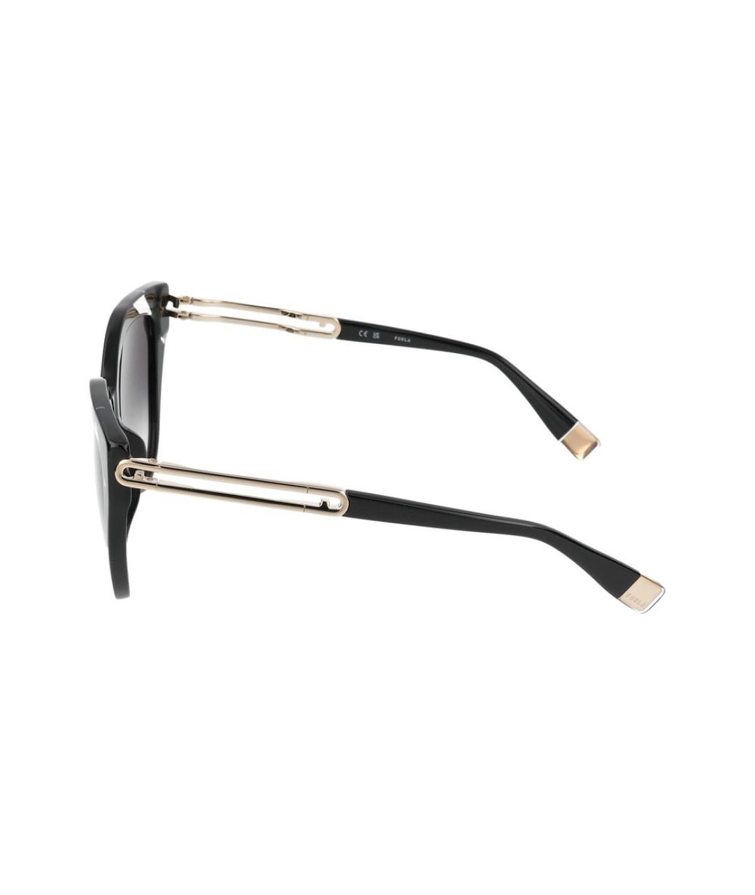 FURLA Черные солнцезащитные очки, фото 3