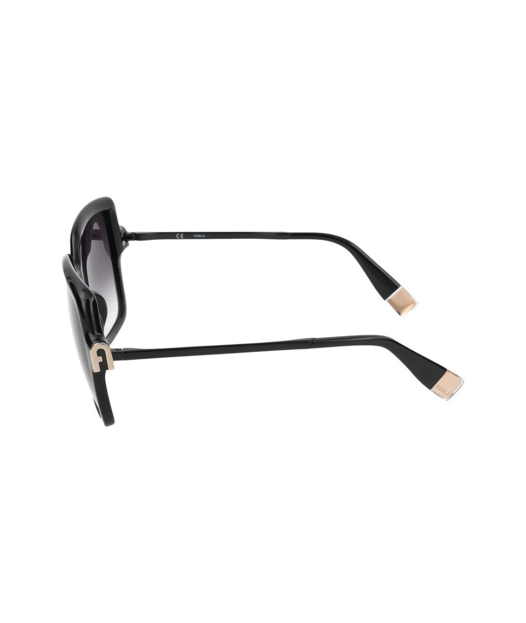 FURLA Черные солнцезащитные очки, фото 3