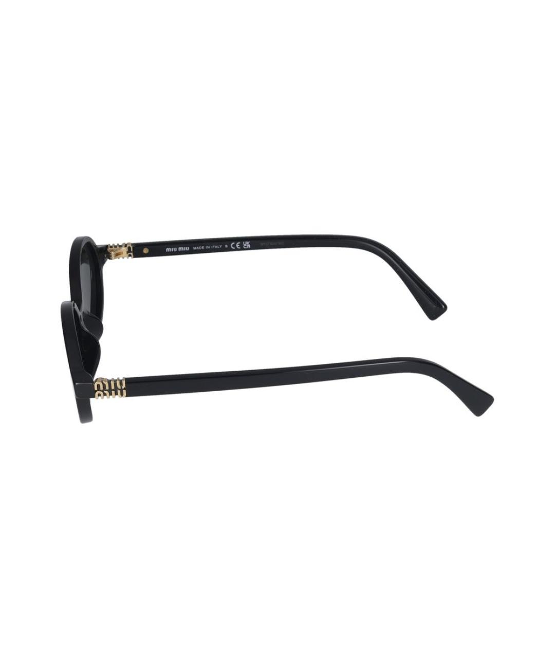 MIU MIU Черные солнцезащитные очки, фото 3