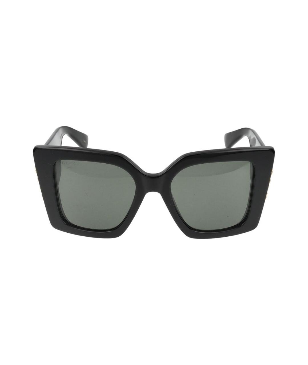 GUCCI Черные солнцезащитные очки, фото 1