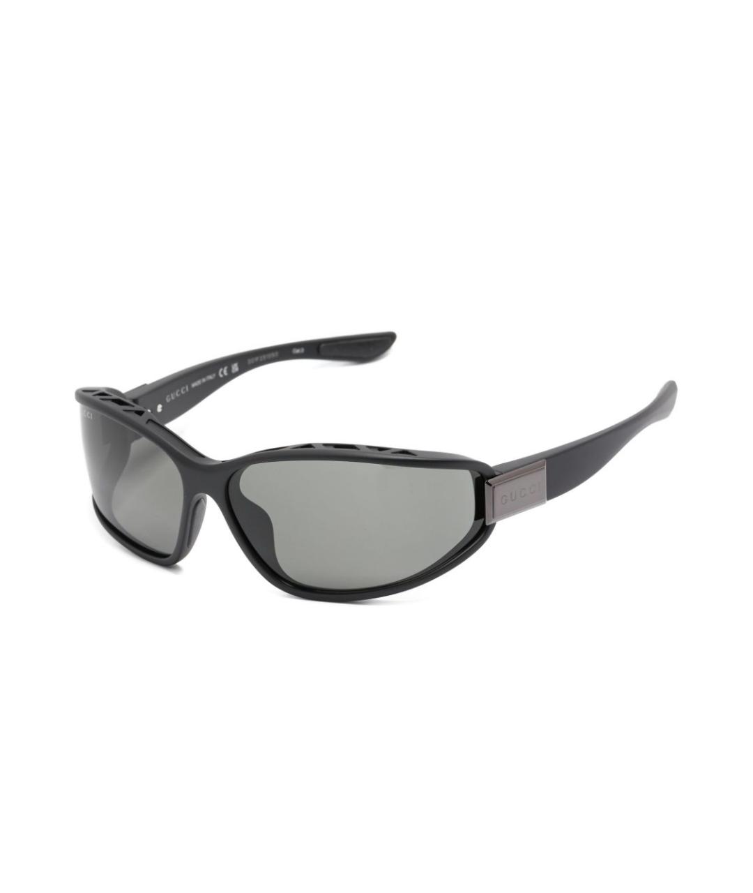 GUCCI Черные солнцезащитные очки, фото 1