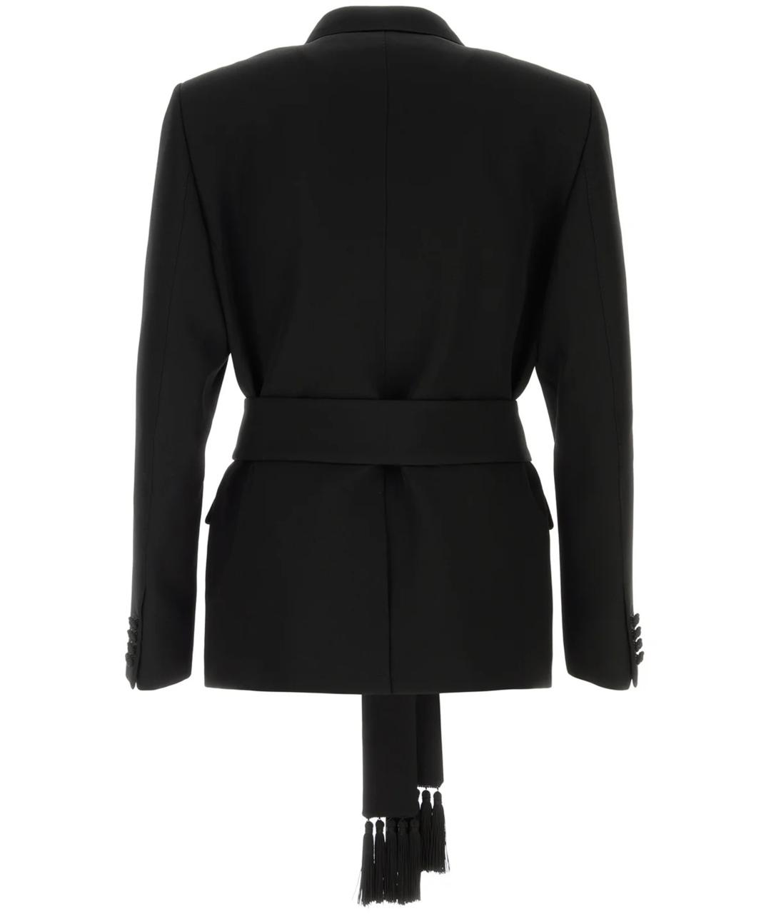 VALENTINO Черный вискозный пиджак, фото 2