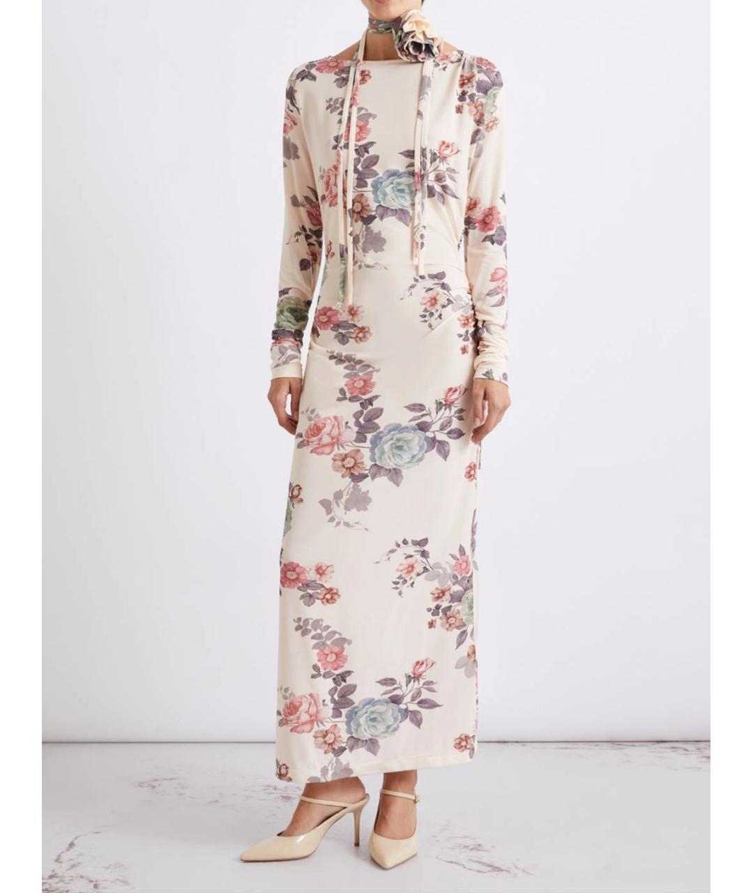 MARELLA Мульти вискозное повседневное платье, фото 2