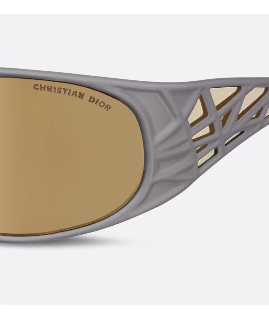 CHRISTIAN DIOR Коричневые солнцезащитные очки, фото 4