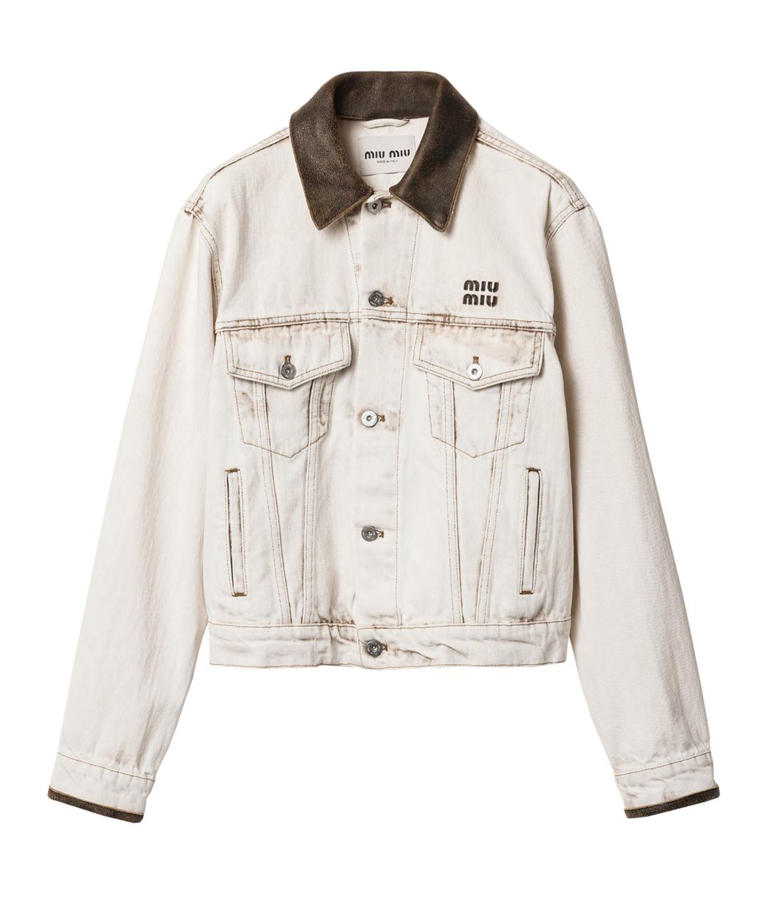 MIU MIU Мульти хлопковая куртка, фото 1