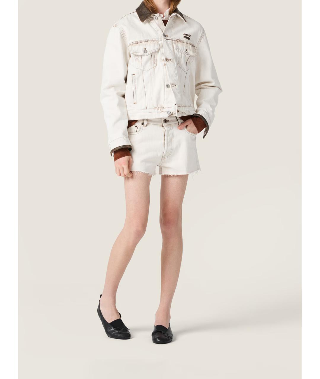 MIU MIU Мульти хлопковая куртка, фото 2