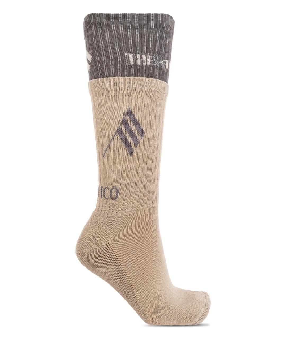 THE ATTICO Коричневые носки, чулки и колготы, фото 2