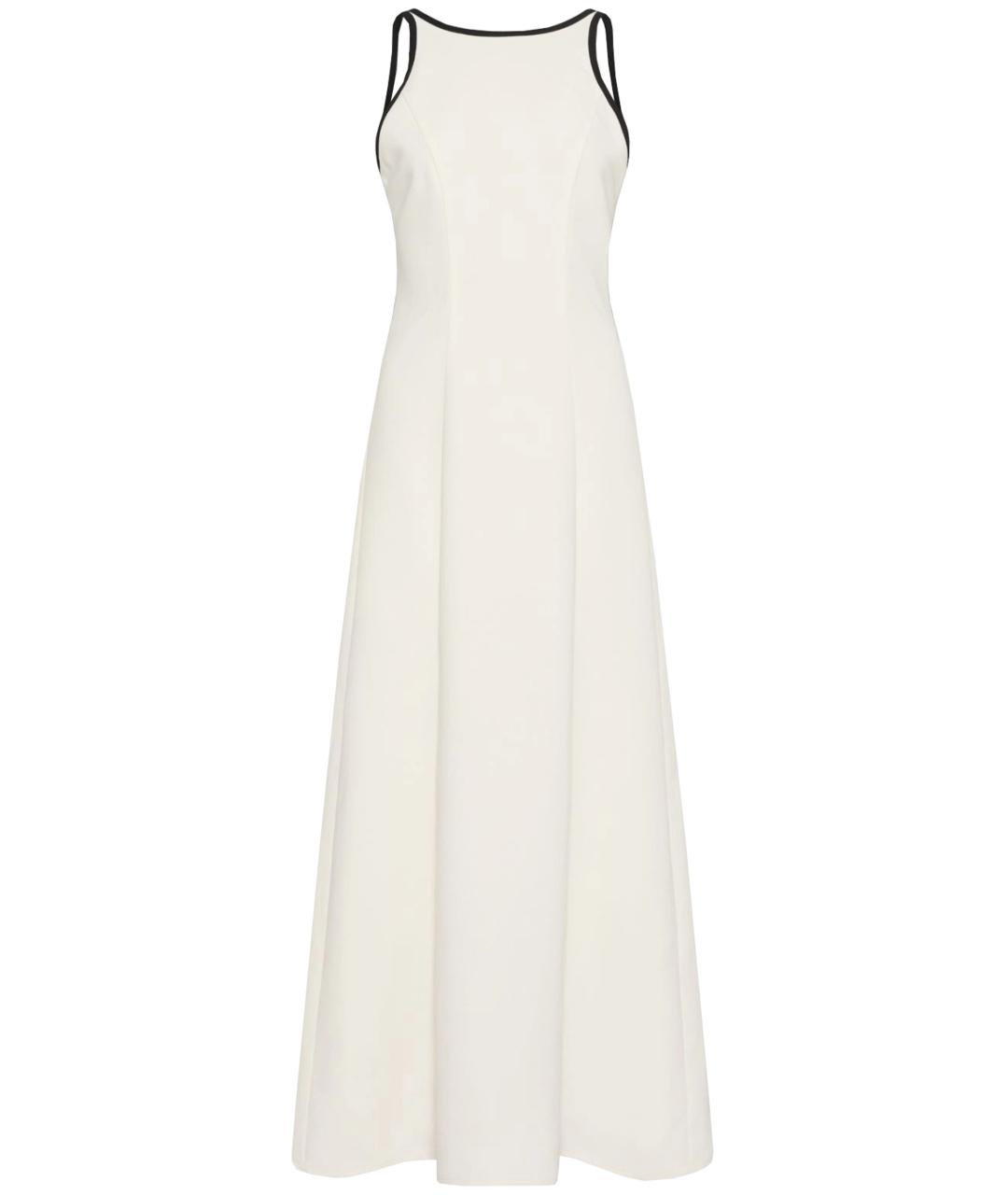 MARELLA Белое полиэстеровое повседневное платье, фото 1