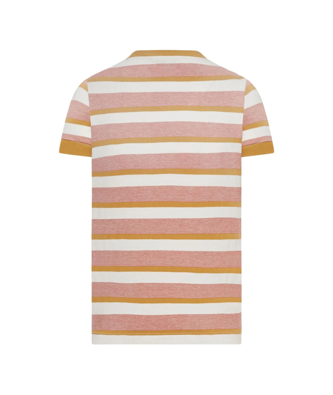 PRADA Коричневая хлопковая футболка, фото 2