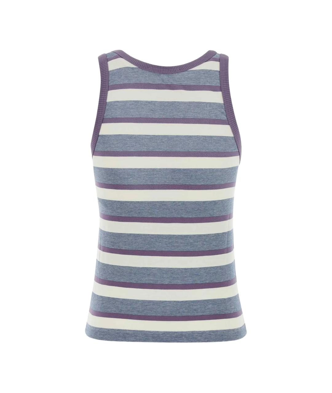 PRADA Синяя хлопковая майка, фото 2