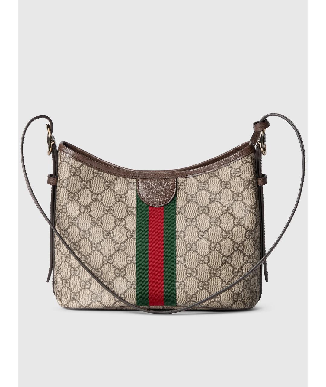 GUCCI Бежевая сумка через плечо, фото 4
