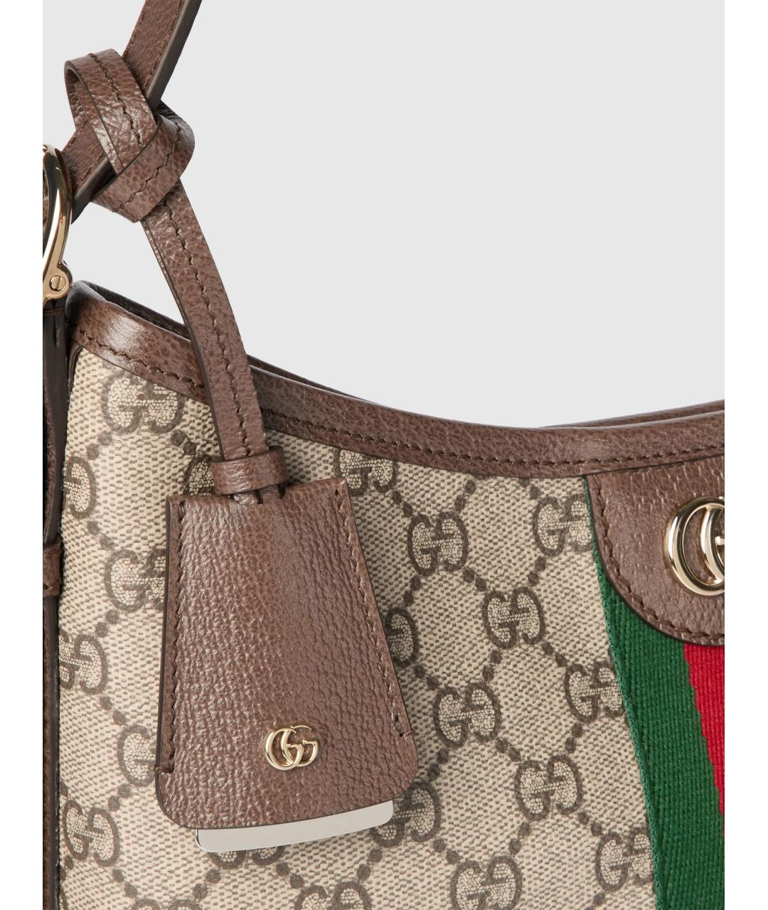 GUCCI Бежевая сумка через плечо, фото 3