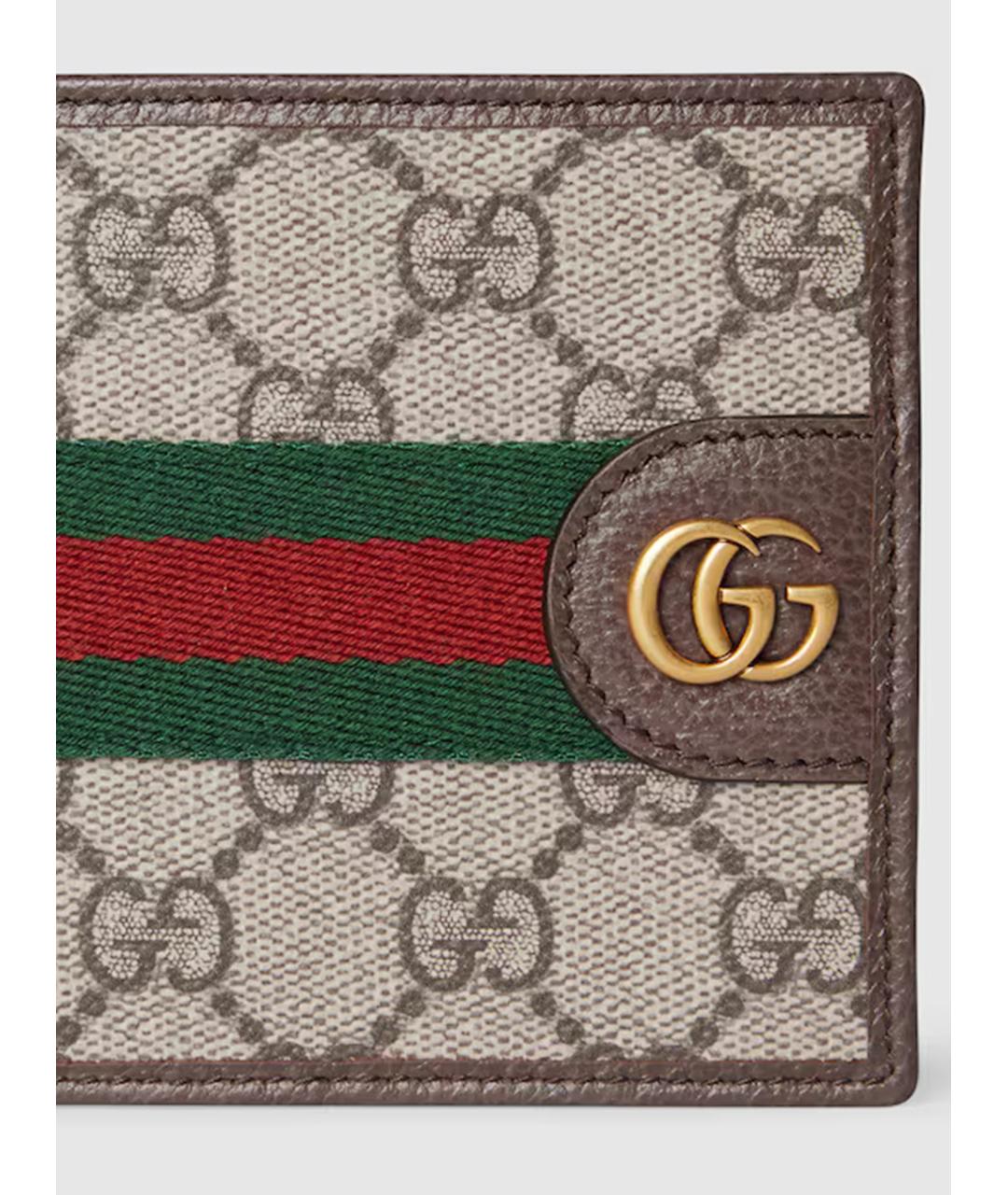 GUCCI Коричневый кошелек, фото 2