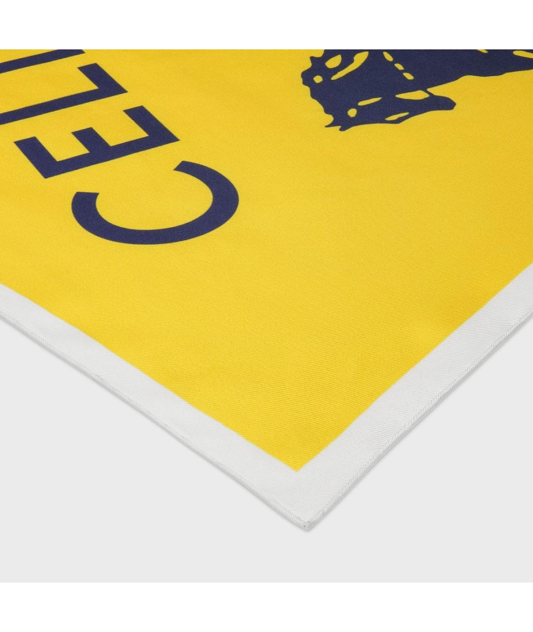 CELINE Мульти шелковый платок, фото 3