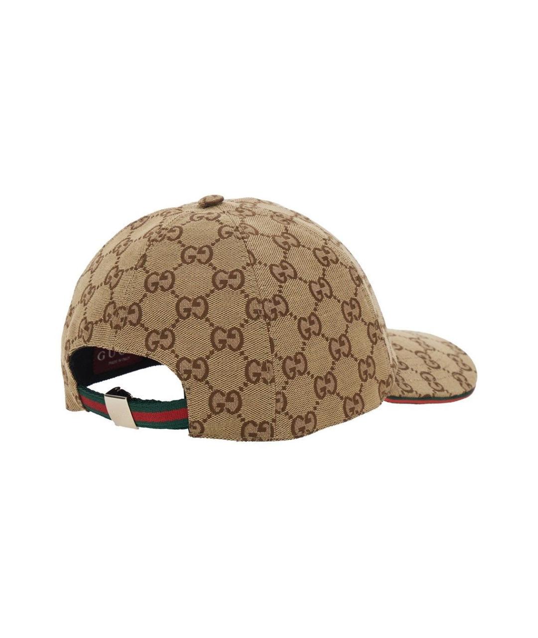 GUCCI Бежевая кепка, фото 2