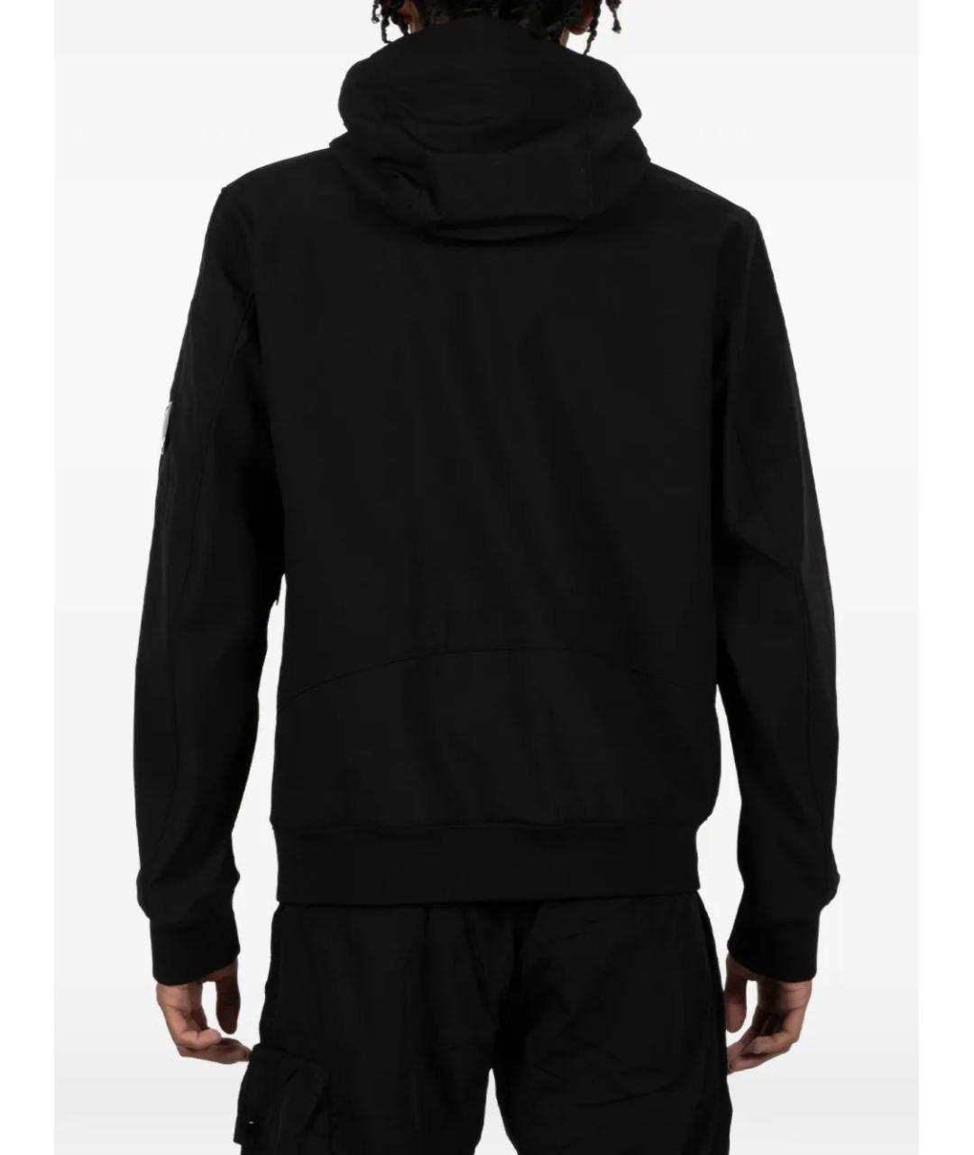 CP COMPANY Черная полиамидовая куртка, фото 4