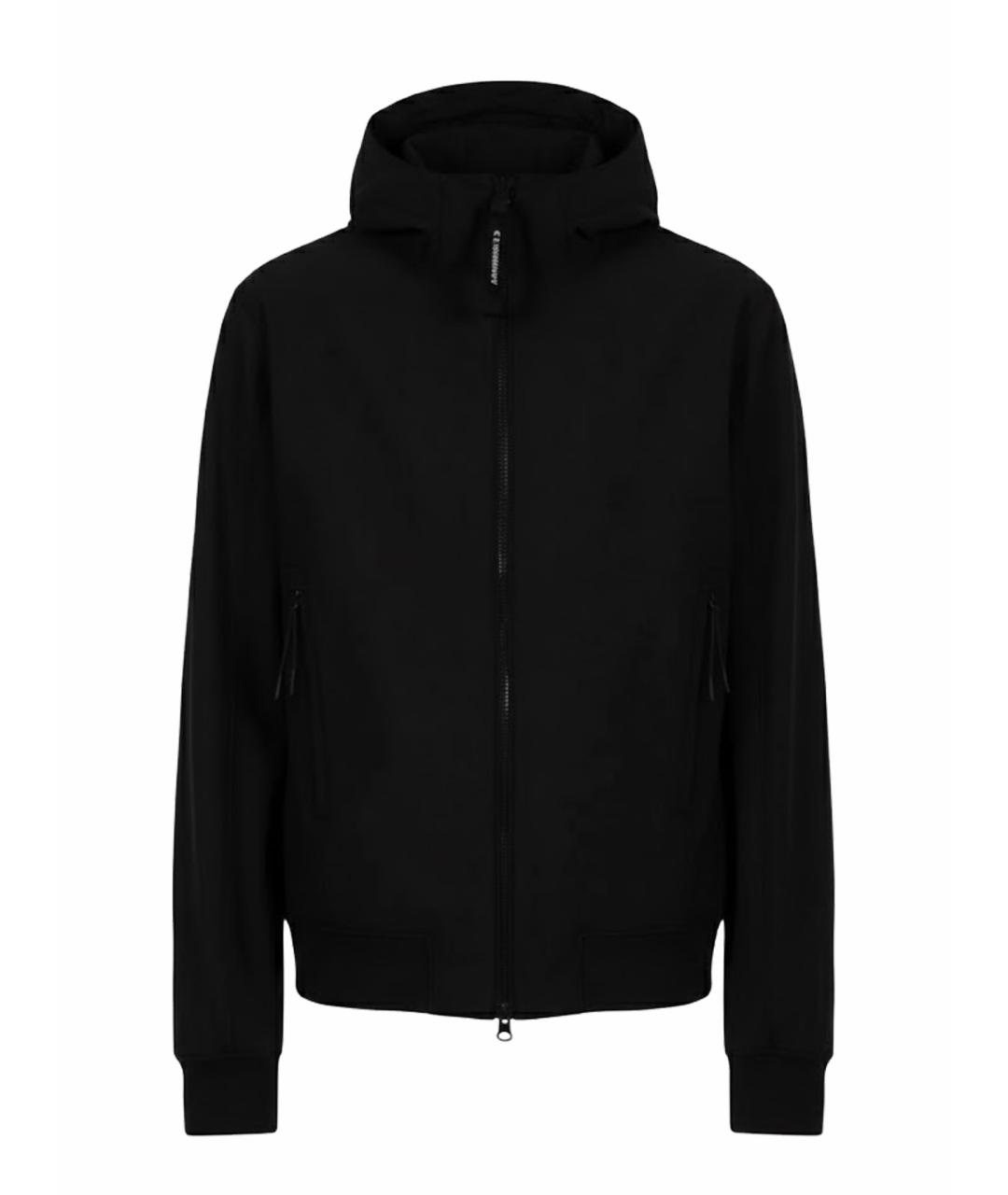 CP COMPANY Черная полиамидовая куртка, фото 1