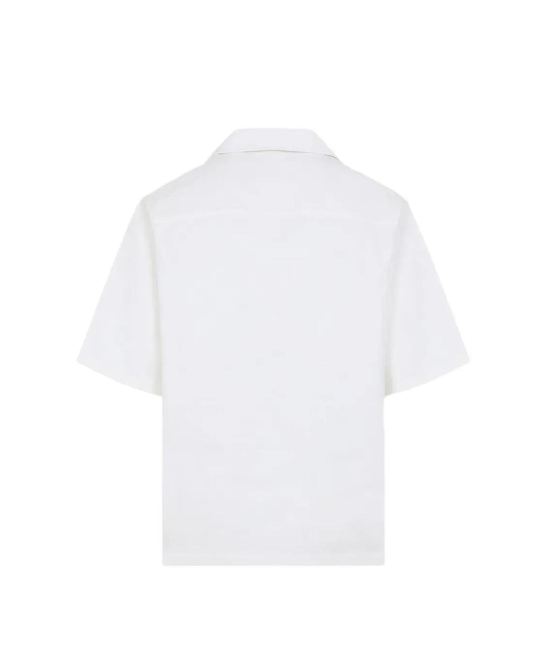 CASABLANCA Белая хлопковая кэжуал рубашка, фото 2