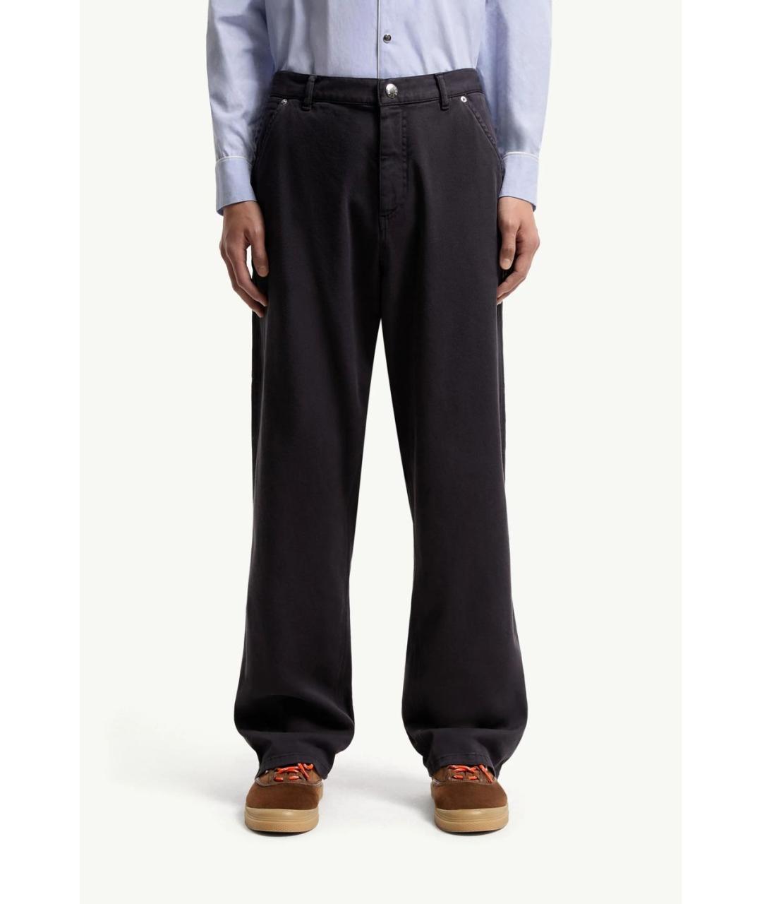 MONCLER Хлопковые повседневные брюки, фото 3