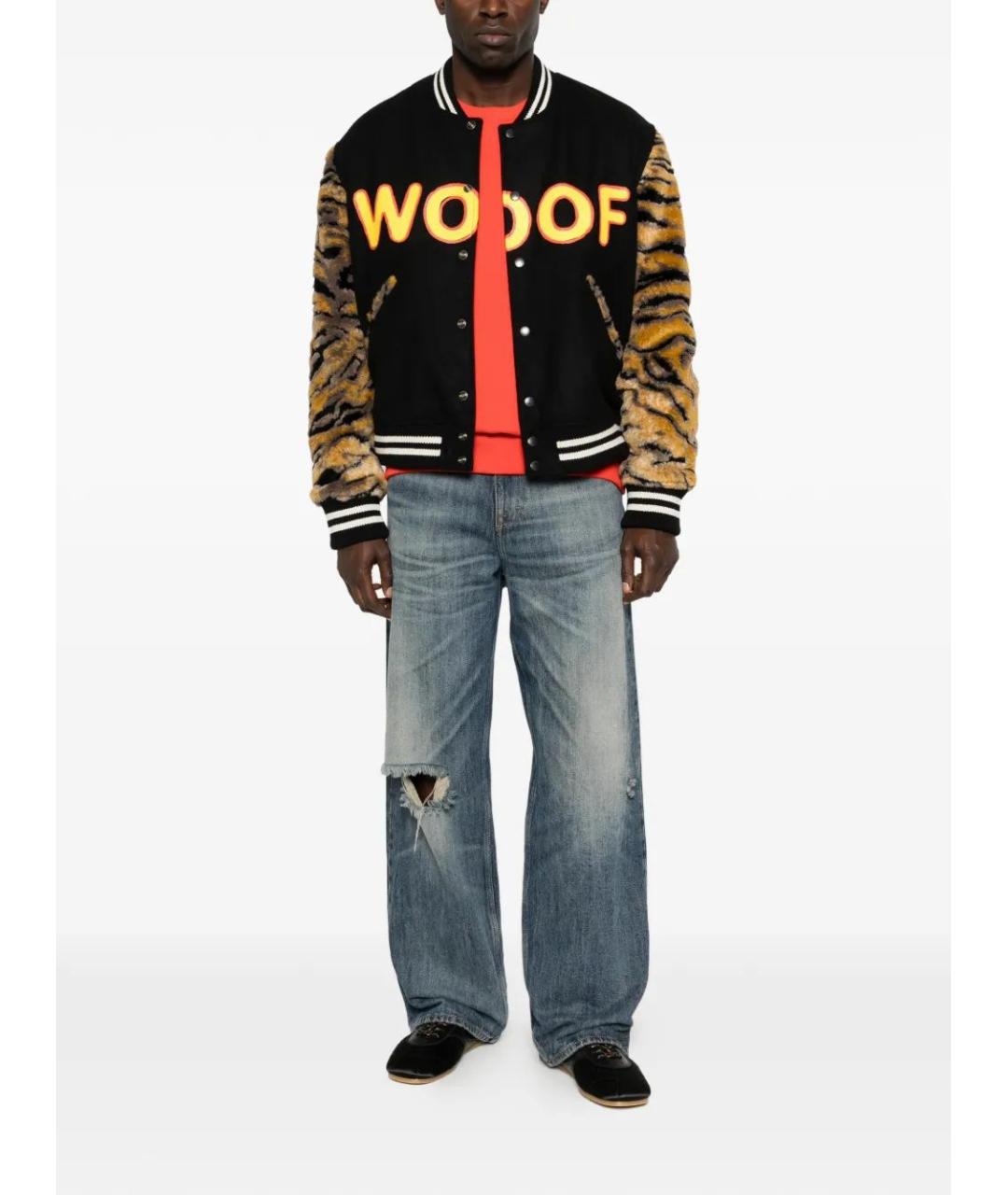 KENZO Черная шерстяная куртка, фото 2