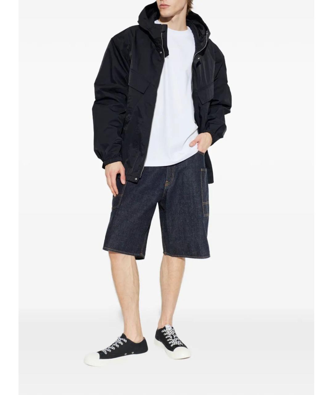 KENZO Синие хлопковые шорты, фото 2