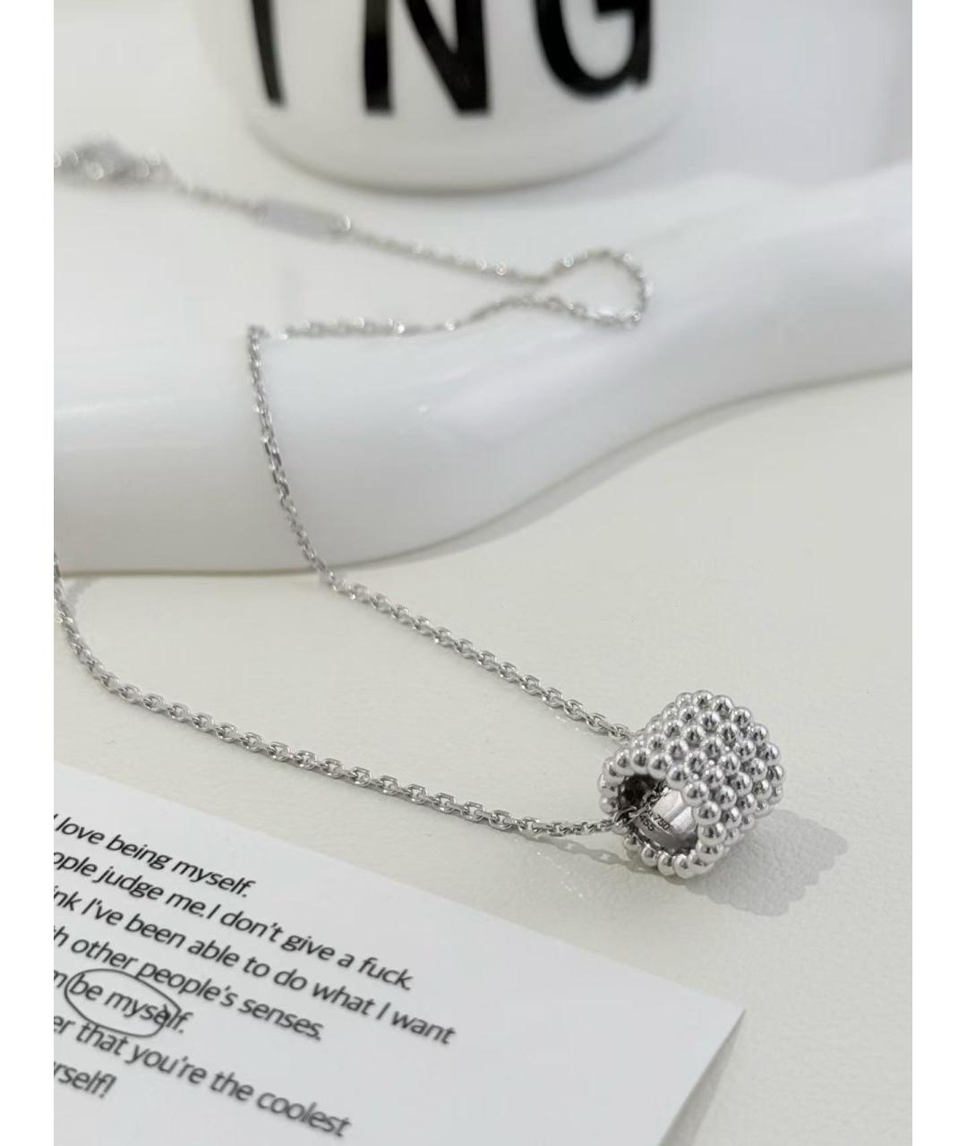 VAN CLEEF & ARPELS Серебряная подвеска из белого золота, фото 4