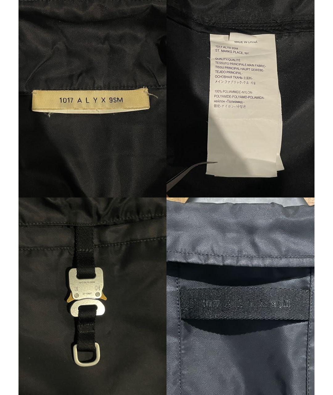 1017 ALYX 9SM Черная кэжуал рубашка, фото 5