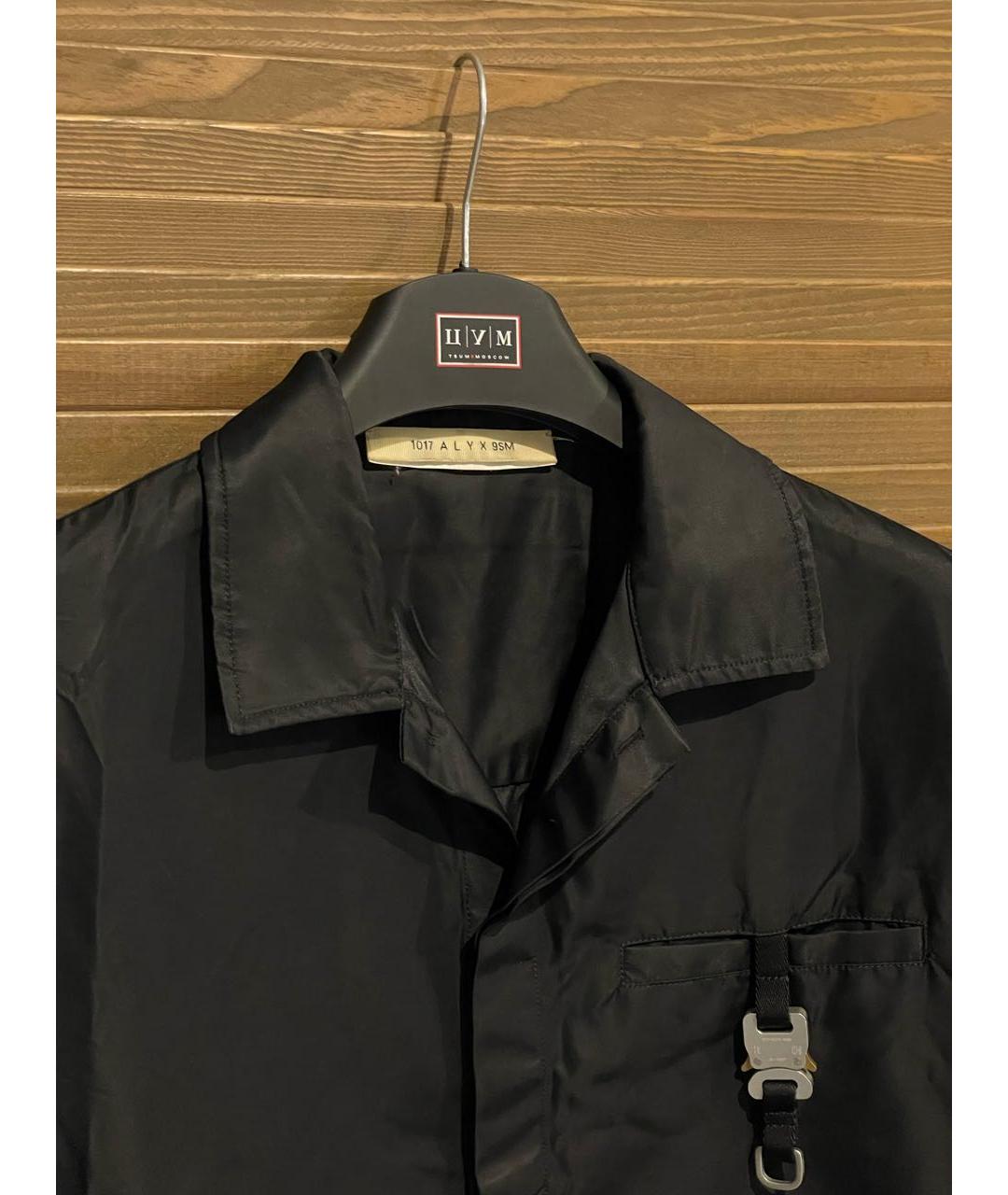 1017 ALYX 9SM Черная кэжуал рубашка, фото 3