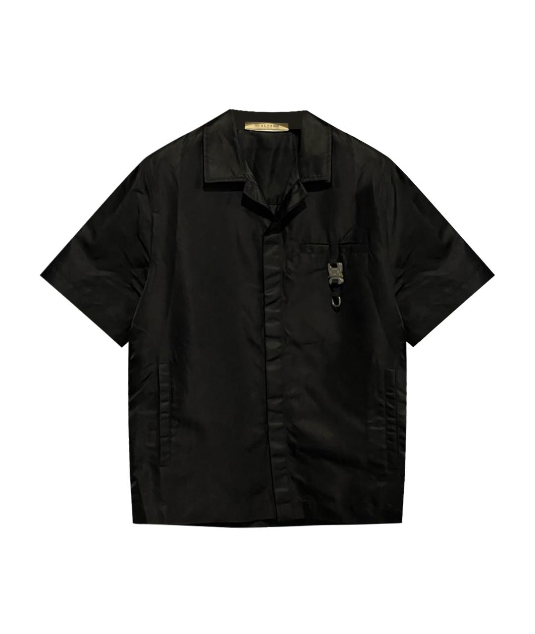 1017 ALYX 9SM Черная кэжуал рубашка, фото 1