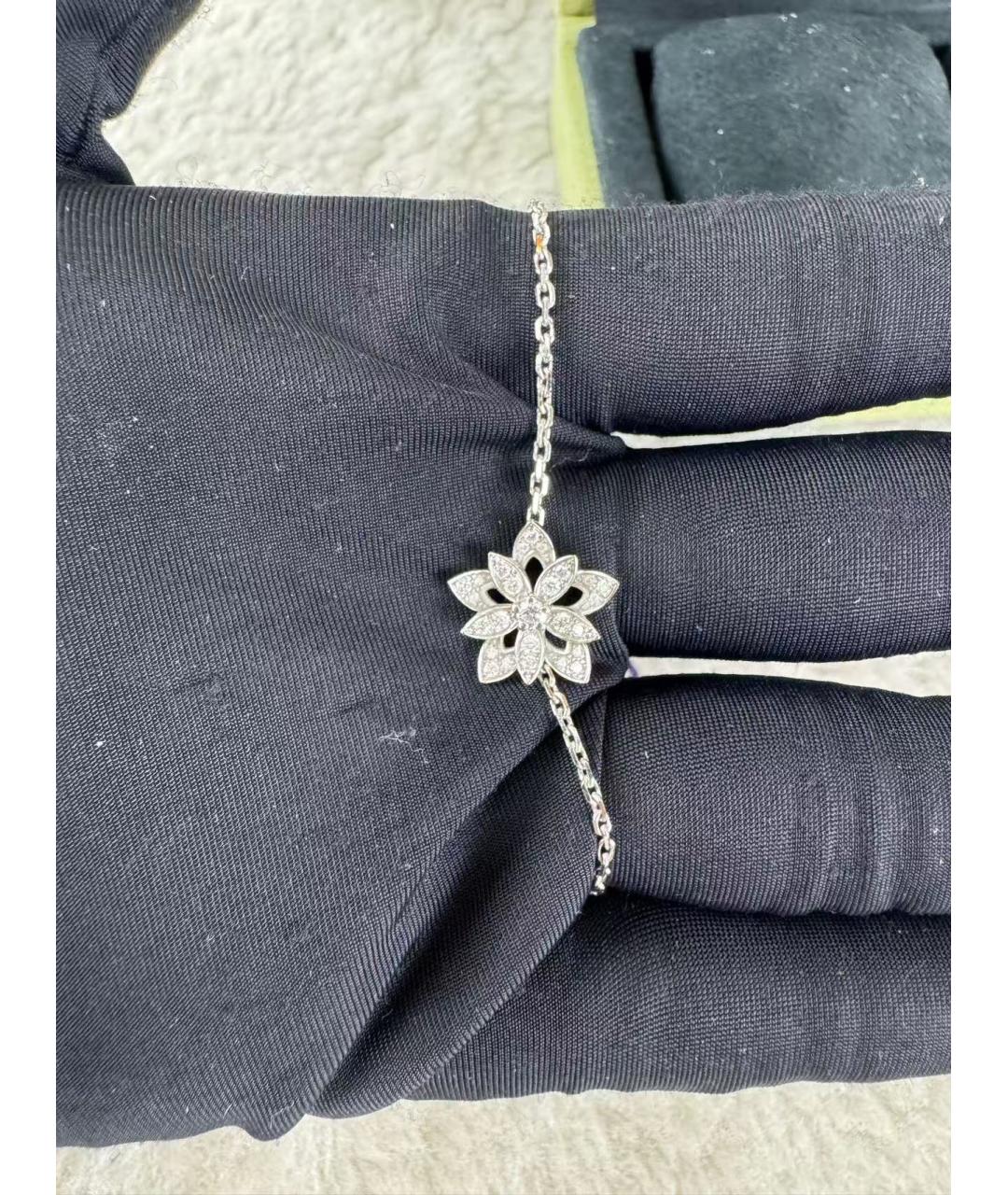 VAN CLEEF & ARPELS Серебрянный браслет из белого золота, фото 3