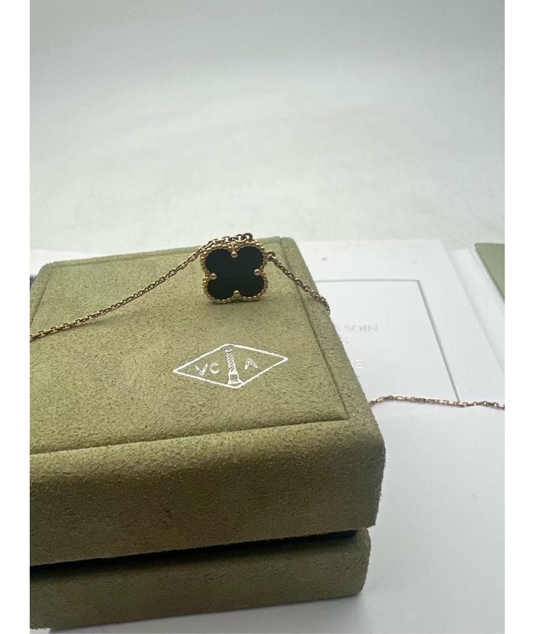 VAN CLEEF & ARPELS Черная подвеска, фото 4